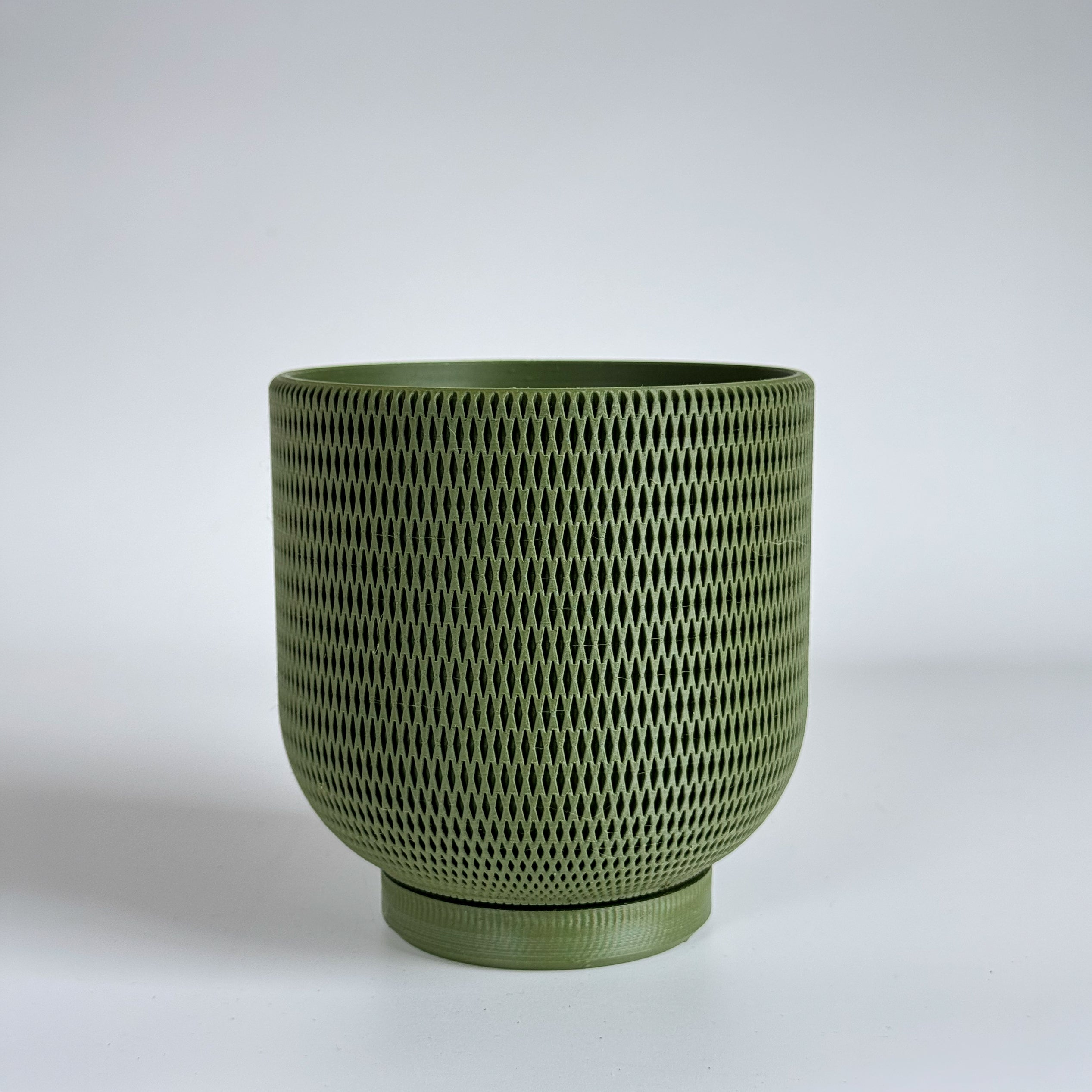 Woven Tall Planter - 4.3"
