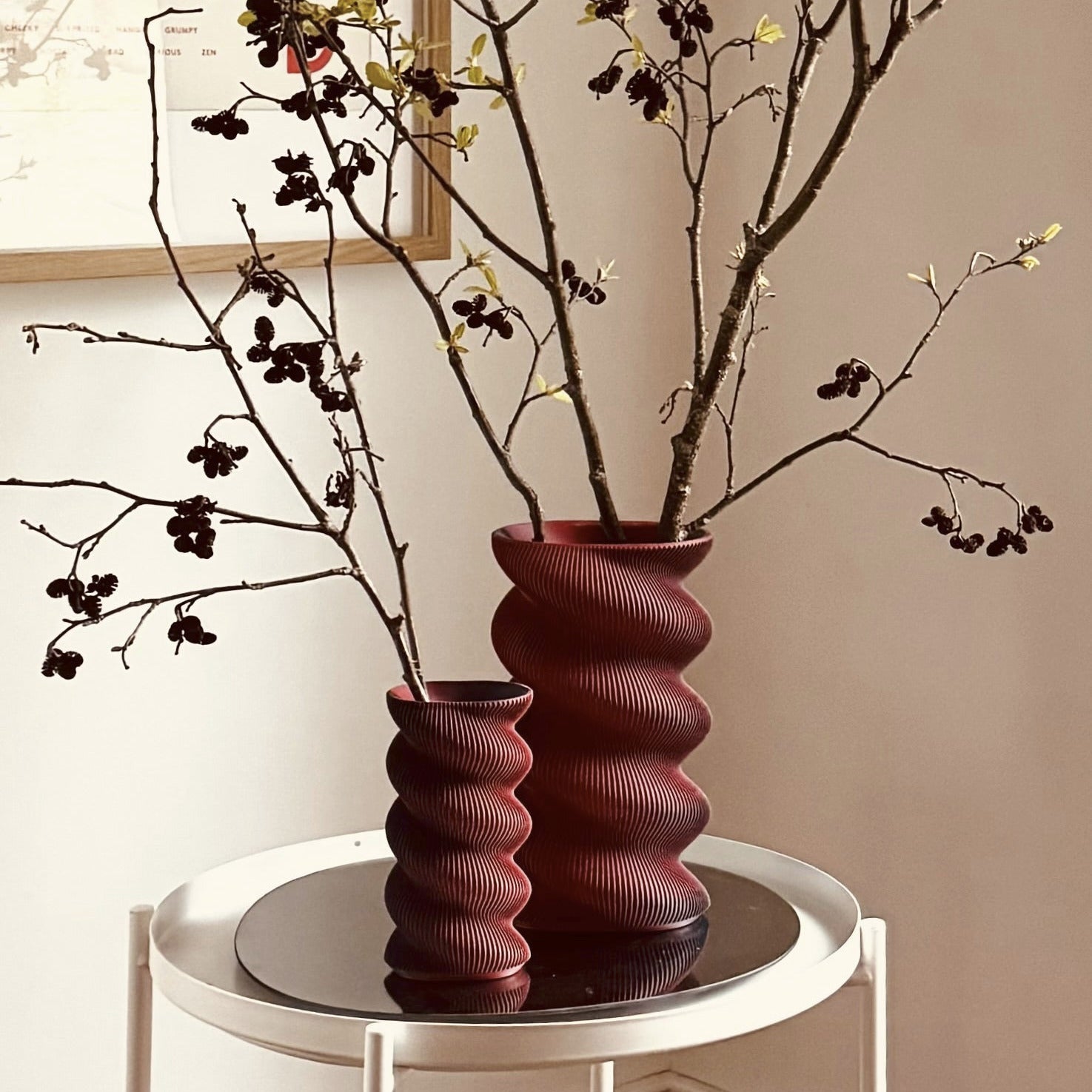 Swirl Vase - LRG - Colour Shift