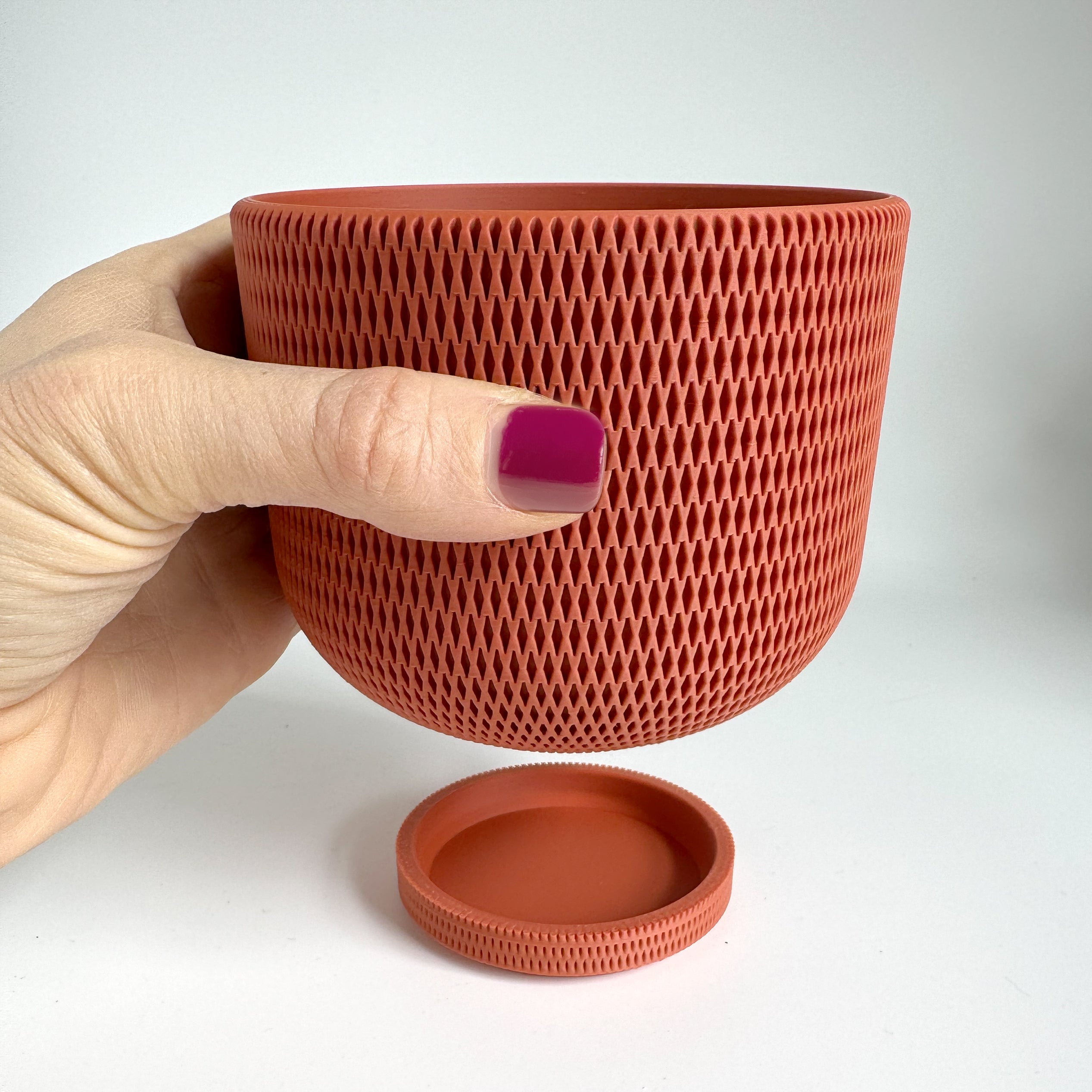 Woven Planter - 4"