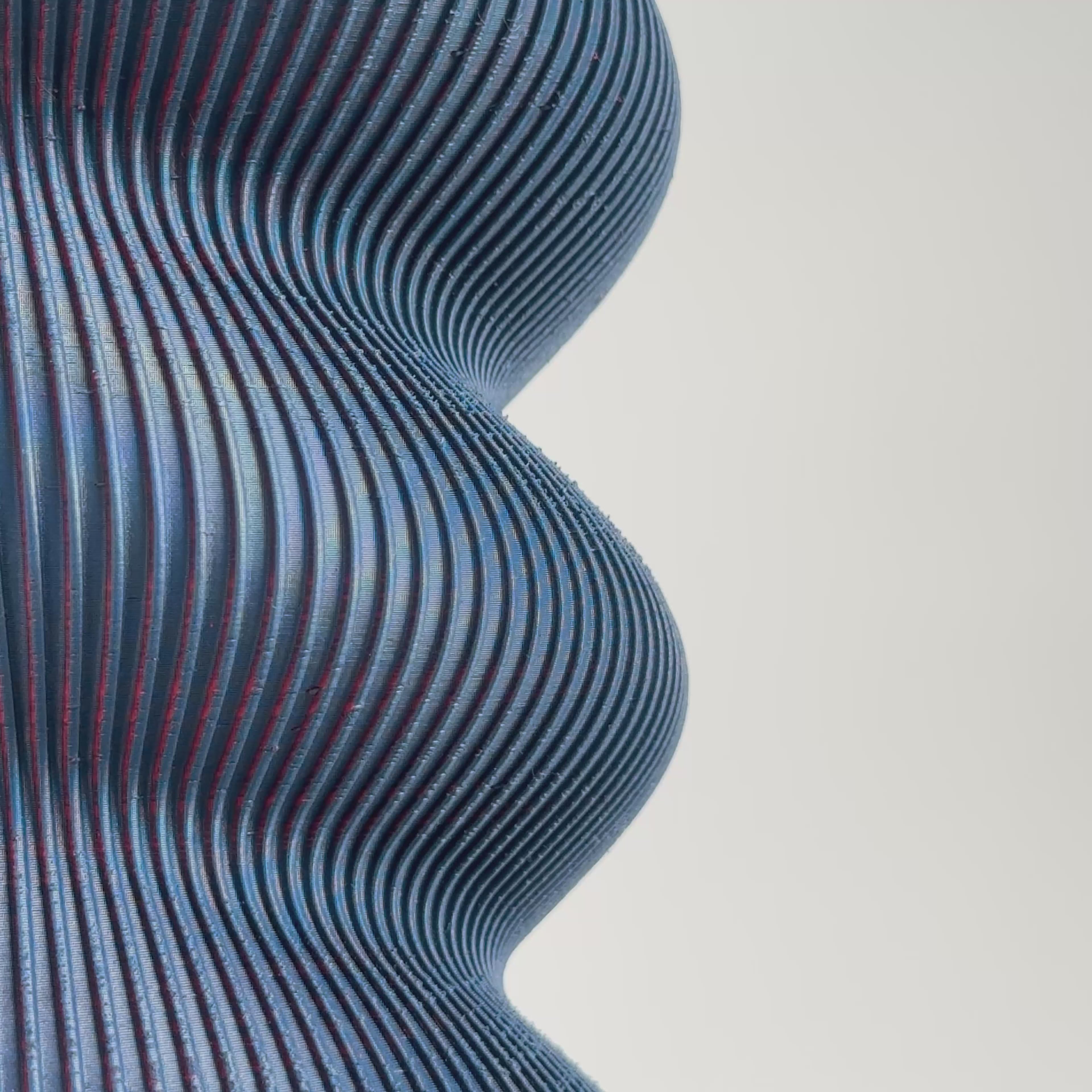 Swirl Vase - LRG - Colour Shift