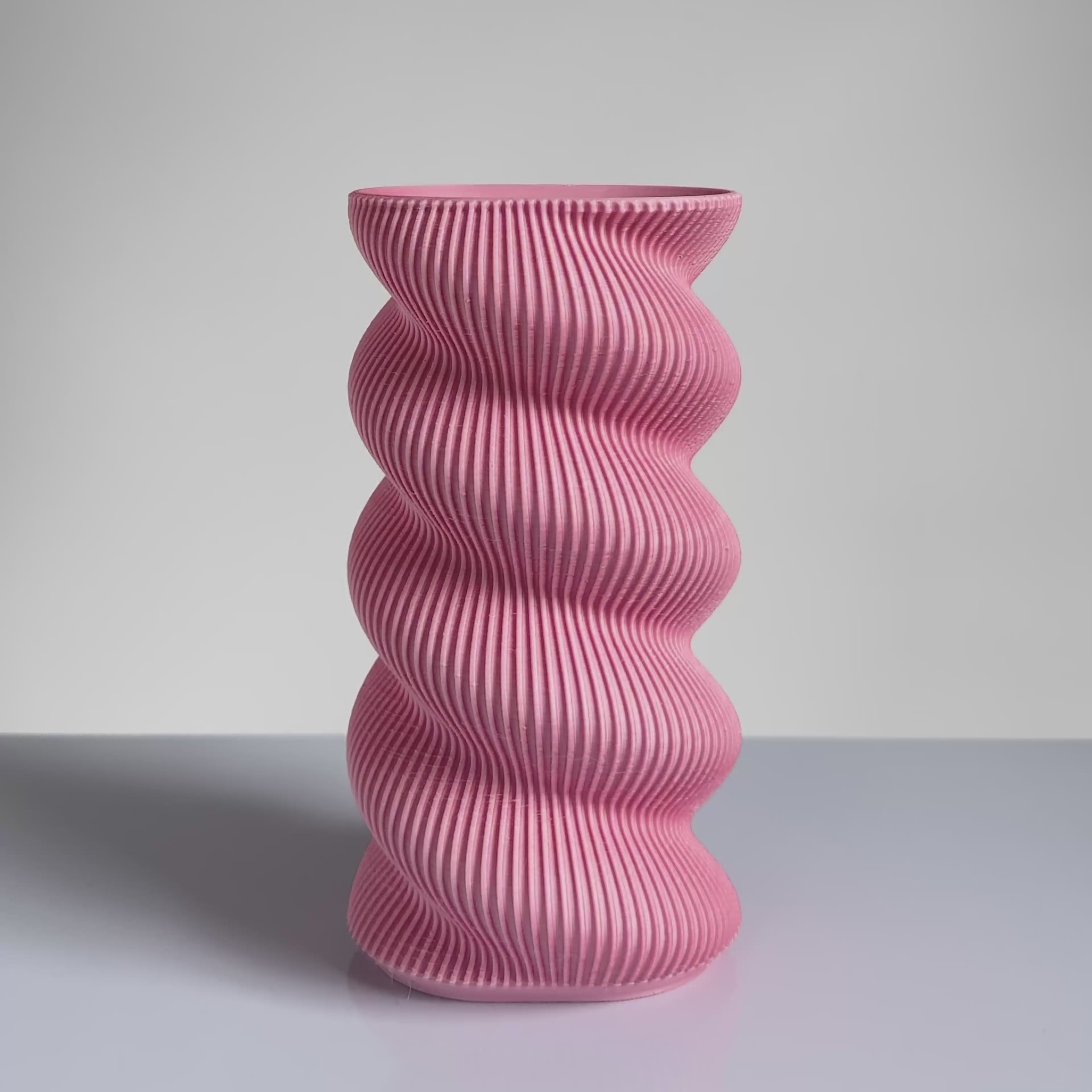 Swirl Vase - SM - Colour Shift